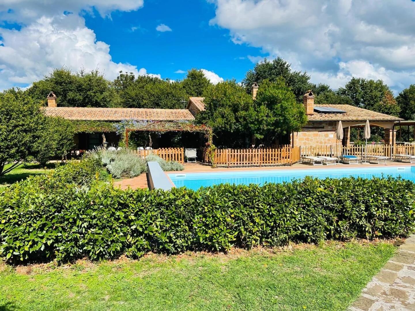 Agriturismo Eco-Bio Villa Vacasio Pitigliano Zewnętrze zdjęcie
