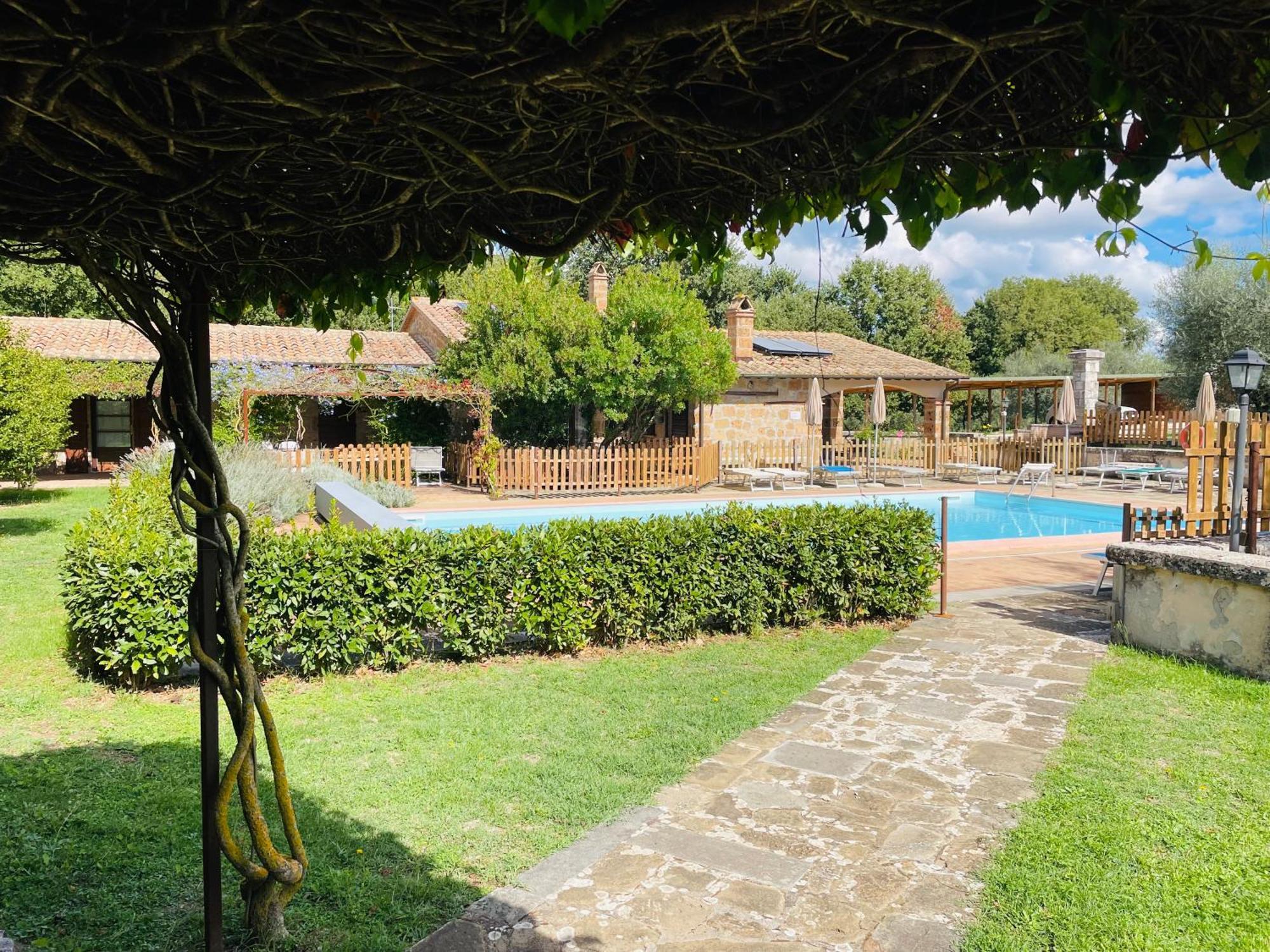Agriturismo Eco-Bio Villa Vacasio Pitigliano Zewnętrze zdjęcie