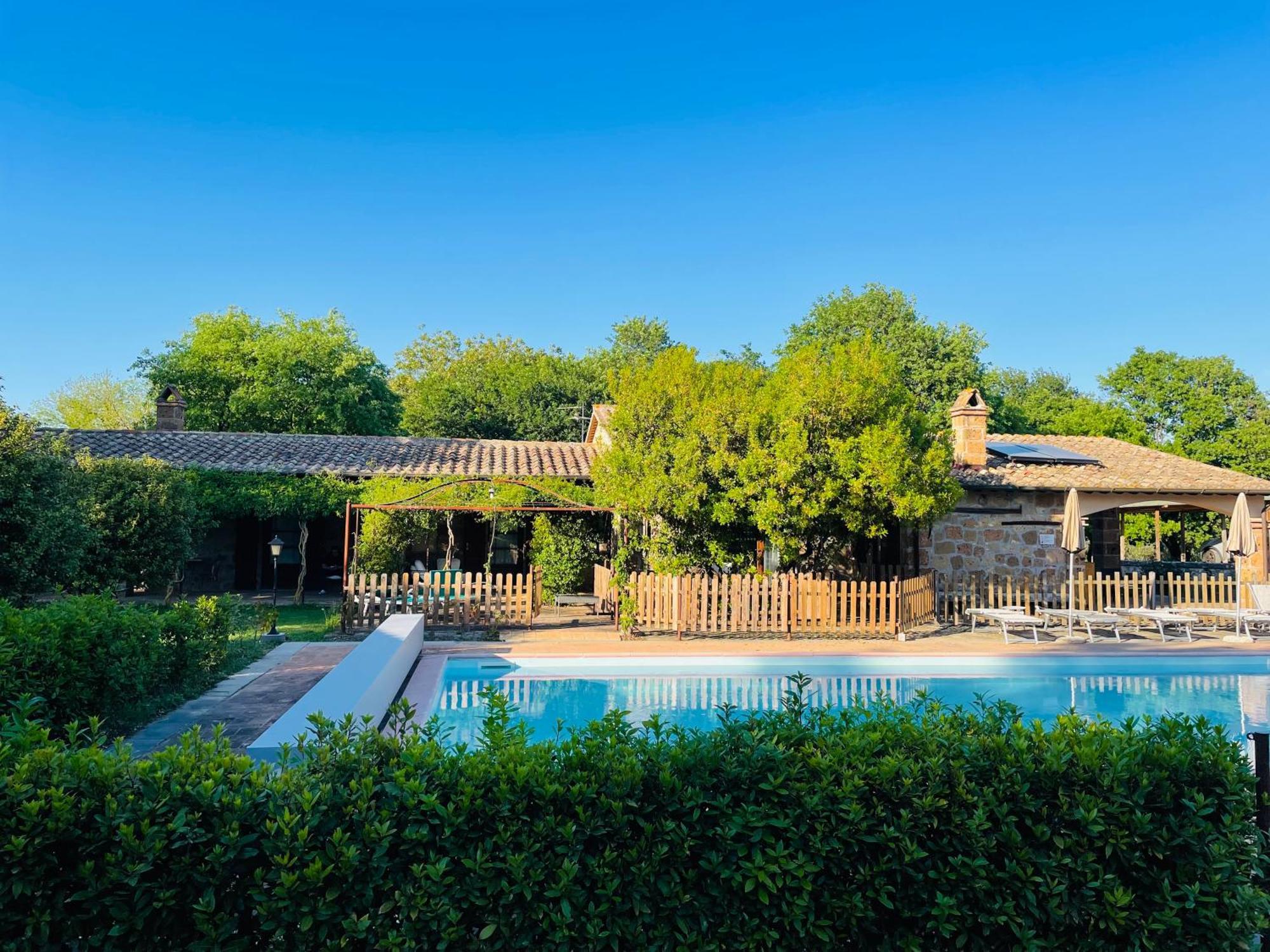 Agriturismo Eco-Bio Villa Vacasio Pitigliano Zewnętrze zdjęcie